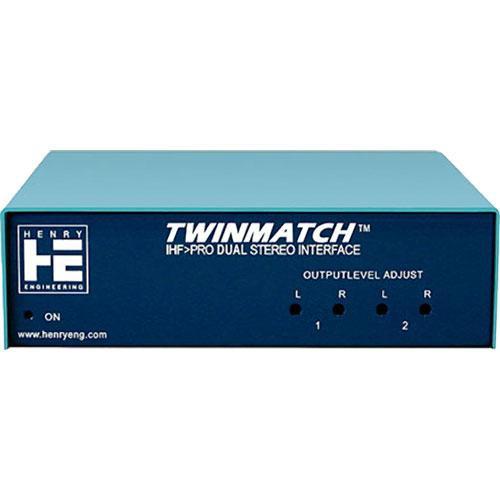 Henry Engineering Twin Match - Dual-Stereo, Unbalanced to Balanced, Level and Impedance Matching Interface