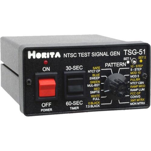 Horita TSG-51 NTSC Test Signal Generator, 24 Patterns, Audio Tone, Composite