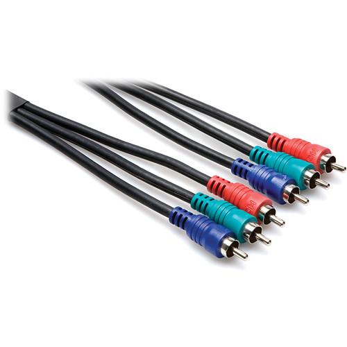 Hosa Technology VCC-304 Component Video Cable, Triple RCA to Triple RCA