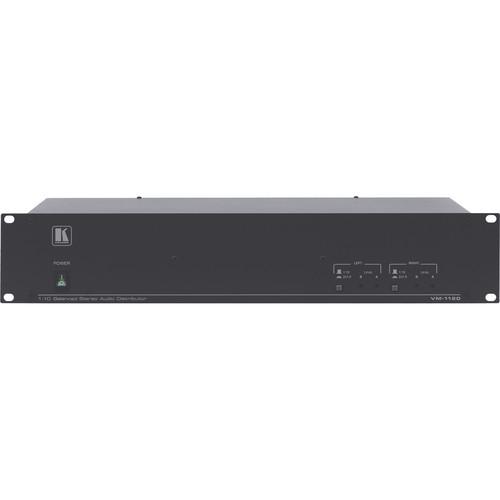 Kramer VM-1120 Balanced Stereo Audio Distribution Amplifier - XLR, 1x10 Stereo, 1x20 Mono, Rackmountable