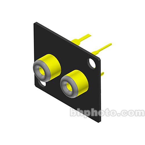 RDL AMS-2RC Double Phono Jack for AMS-UFI Universal Frame