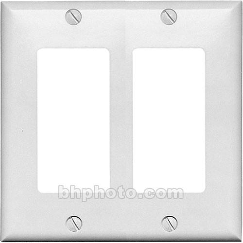 RDL CP-2W Double Cover Wall Plate
