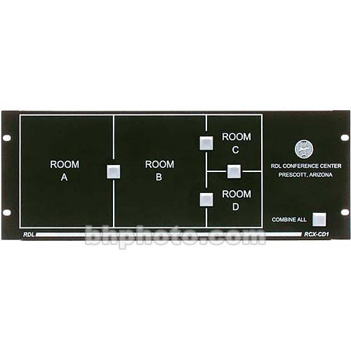 RDL RCX-CD1 Remote Control Panel for RCX-5C Five-Zone Controller