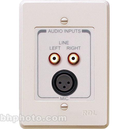 RDL RCX-J3N Complete Audio Input Panel Assembly
