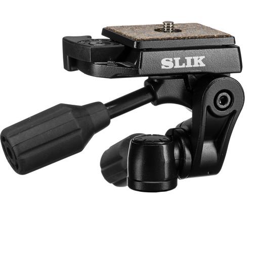 Slik SH-704E 3-Way Pan Tilt Head with Quick Release