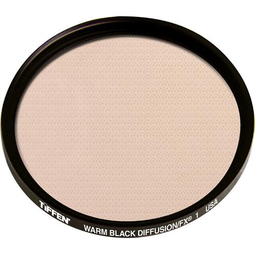 Tiffen 4.5" Round Warm Black Diffusion FX 1 Filter
