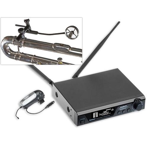 AMT Wireless Alto and Bass Flute Microphone System
