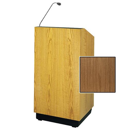 Da-Lite Lexington 48" Multi-Media Lectern with Gooseneck Microphone