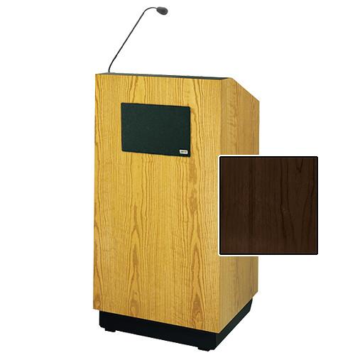 Da-Lite Lexington Multimedia Lectern with Microphone and Premium Sound System