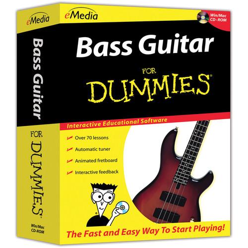 eMedia Music Bass Guitar For Dummies - Beginner Bass Guitar Lessons for Mac