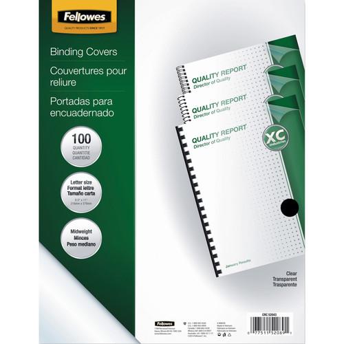 Fellowes Crystals Clear PVC Binding Covers