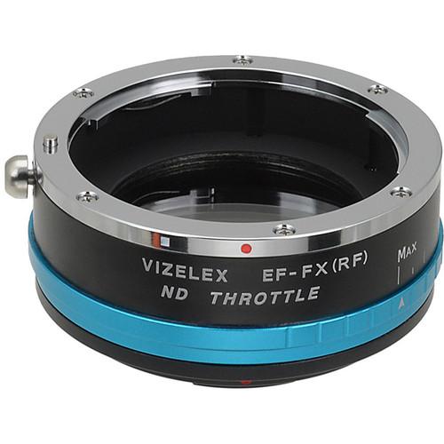 FotodioX Canon EF EF-S Lens to Fujifilm X-Mount Camera Vizelex ND Throttle Adapter