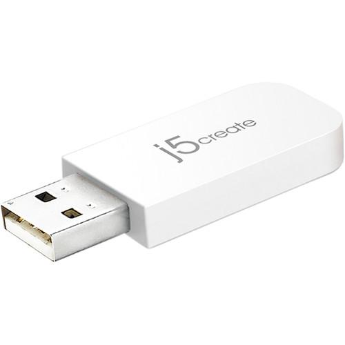j5create Wireless AC600 Dual-Band USB 2.0 Adapter
