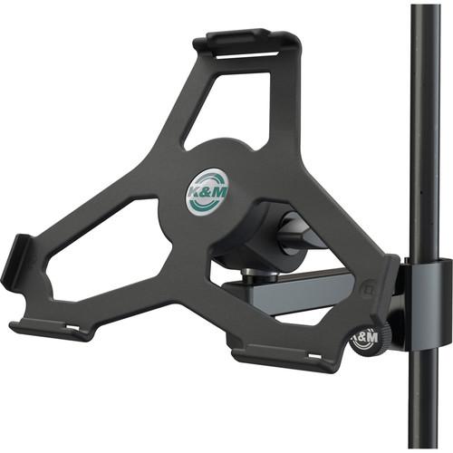 K&M iPad Air 2 Holder for Stand Tube Up to 33mm