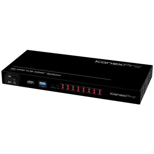KanexPro 1 x 16 4K HDMI Distribution Amplifier