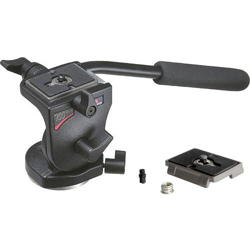 Manfrotto 700RC2 Mini Video Fluid Head and Extra Quick Release Plate Kit