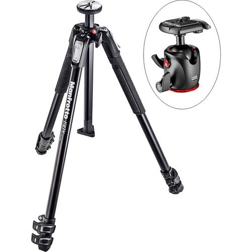 Manfrotto MT190X3 Aluminum Tripod with XPRO Ball Head with 200PL Quick Release System