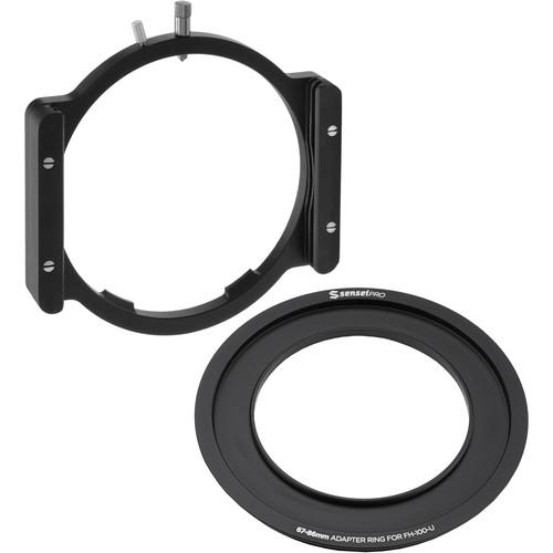 Sensei 100mm Aluminum Universal Filter Holder and 67mm Adapter Ring Kit