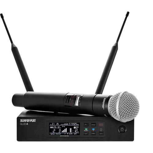 Shure QLXD24 SM58 Handheld Wireless Microphone System