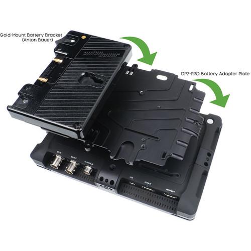 SmallHD Gold Mount Power Kit for the DP7-PRO Field Monitor