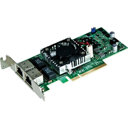 Supermicro 2-Port 10 GbE PCIe 2.1 Adapter Card