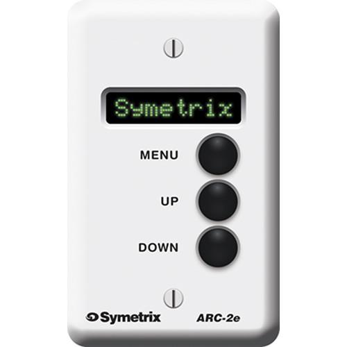 Symetrix ARC-2E Modular Wall-Panel Remote Control