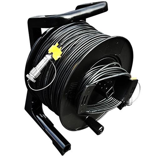 Tactical Fiber Systems DuraTAC Armored Cable & Reel with Magnum Connectors