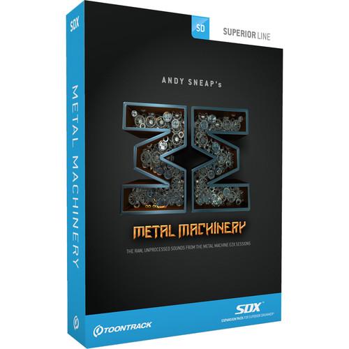Toontrack Metal Machinery SDX - Expansion Sounds for Superior Drummer 2