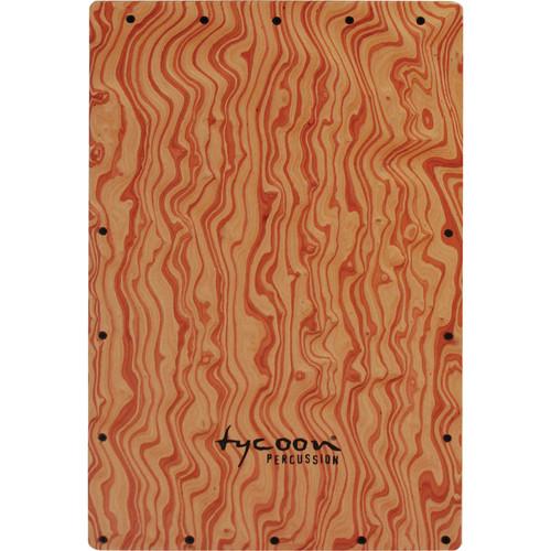 Tycoon Percussion Hand-Painted Siam Oak Front Plate Replacement for TKW-29 Cajon