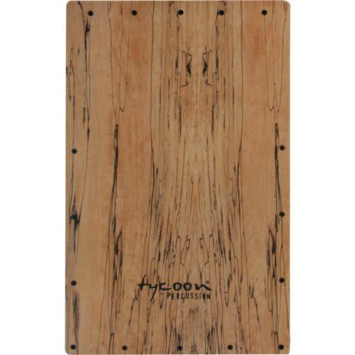 Tycoon Percussion Legacy Series Spalted Maple Front Plate Replacement for TKLE-29SPM Cajon