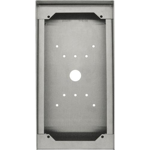 Aiphone SBX-ISDVFP Stainless Steel Surface Mount Box for Reader Door Stations
