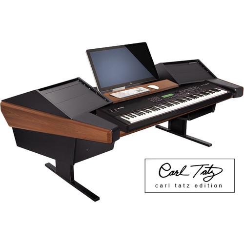 Argosy Dual 15K Keyboard Workstation Desk with DR800 8 Upper RU