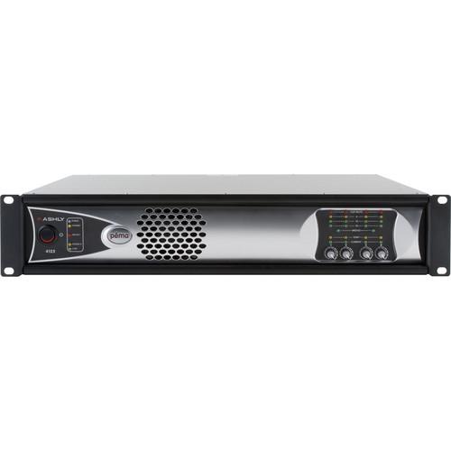 Ashly 4-Channel 500W Pema Network Power Amplifier with OPDante Card & Protea DSP Software Suite