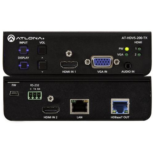 Atlona AT-HDVS-200-TX Three-Input HDMI VGA to HDBaseT Switcher