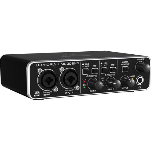 Behringer U-PHORIA UMC202HD - USB 2.0 Audio Interface