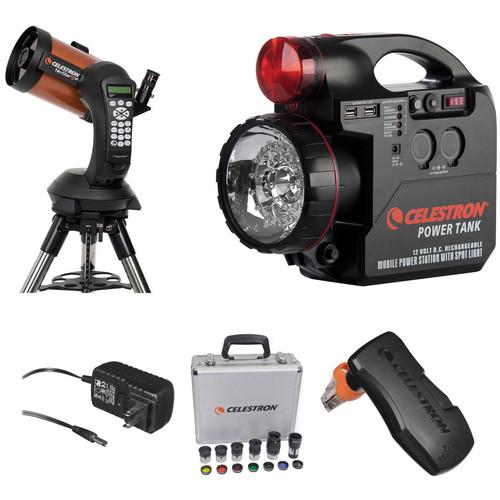 Celestron NexStar 5SE 125mm f 10 Schmidt-Cassegrain GoTo Telescope Observation Kit