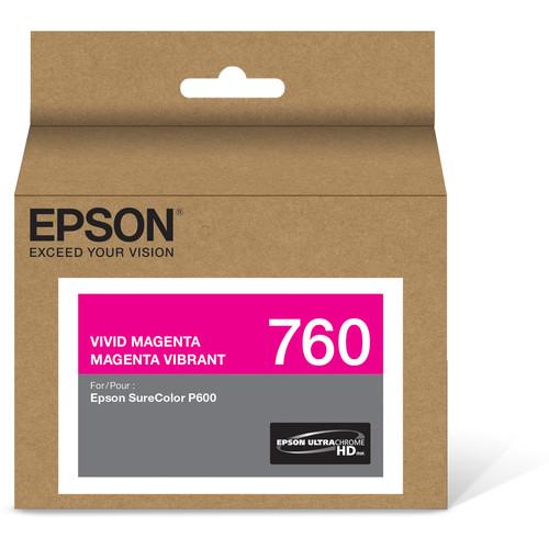Epson T760 Vivid Magenta Ultrachrome HD Ink Cartridge