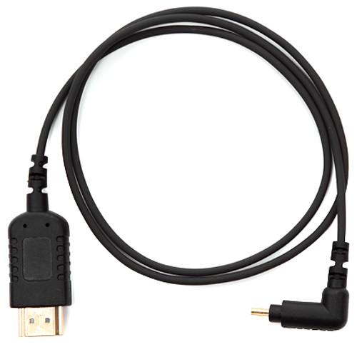 FREEFLY Right-Angle Micro-HDMI Type-D to HDMI Type-A Lightweight Cable