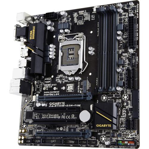 Gigabyte GA-B150M-D3H GSM Micro-ATX Motherboard