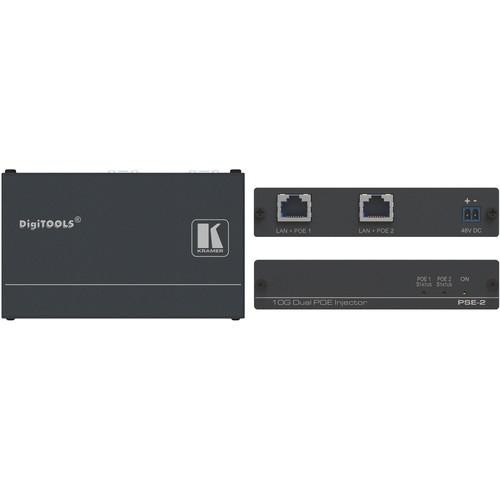 Kramer PSE-2 10Gb UHD Power Over Ethernet Injector