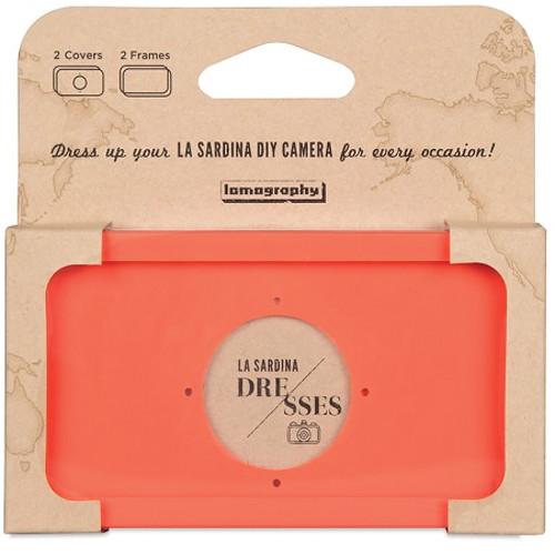 Lomography La Sardina Dress Orange Soda Camera Covering