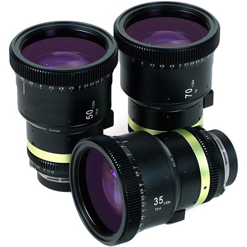SLR Magic 1.33x Anamorphot-CINE Lens Set with 35, 50, 70mm Lenses