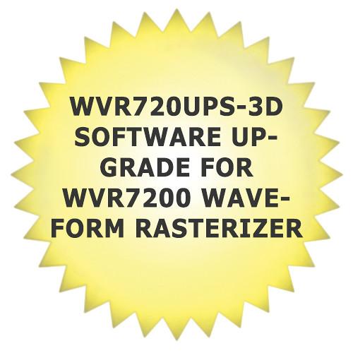 Tektronix WVR720UPS-3D Software Upgrade for WVR7200 Waveform Rasterizer