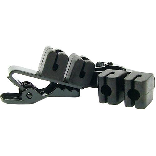 WindTech TC-12 Dual-Lavalier Microphone Tie Clips