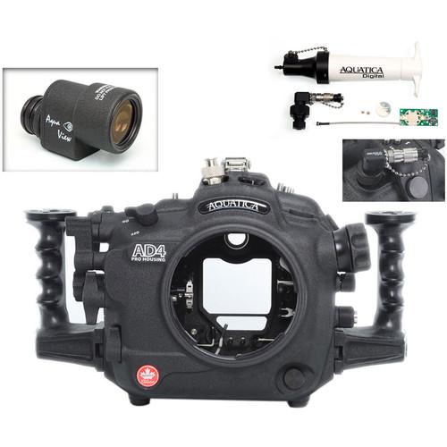Aquatica AD4 Underwater Housing for Nikon D4 with Aqua VF and Vacuum Check System