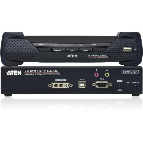 ATEN KE6900 DVI KVM Over IP Extender