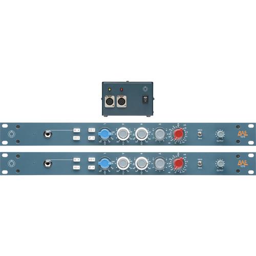 BAE 1073 Mic Pre 19" Rack, with Power Supply