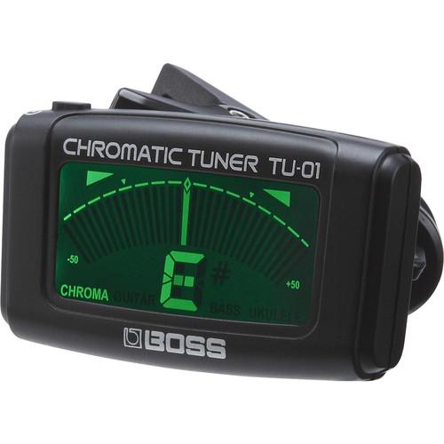 BOSS TU-01 Clip-On Chromatic Tuner
