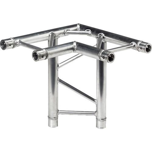 Global Truss Horizontal 3-Way Corner Junction for F32 I-Beam Truss System