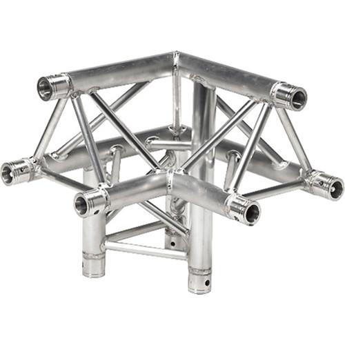 Global Truss Three-Way 90° Apex Up - Left Corner for F33 Triangular Truss System
